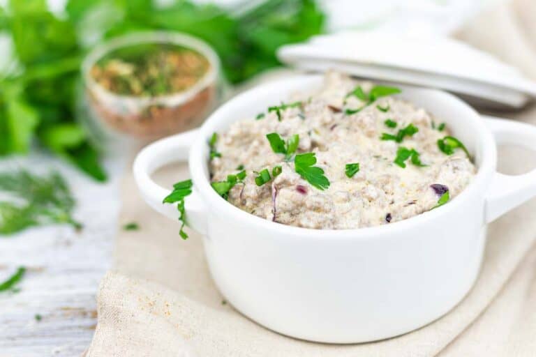 Country sausage gravy in a pot.