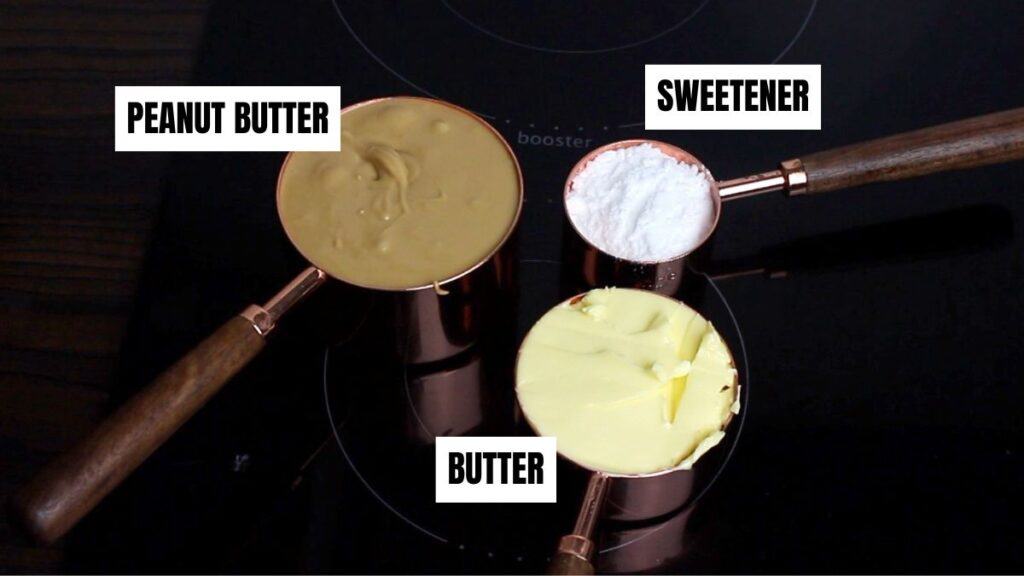 Old-Fashioned Peanut Butter Fudge Ingredients.