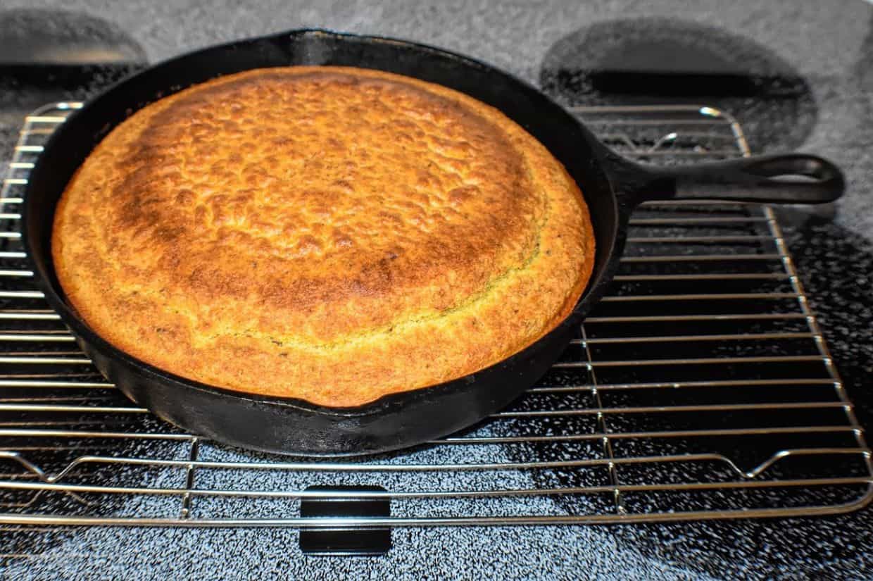 The classic skillet cornbread.