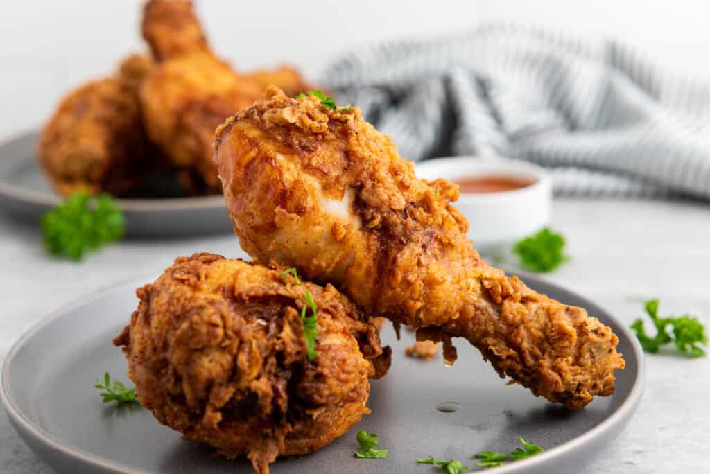 Crispy, golden Buttermilk Fried Chicken.