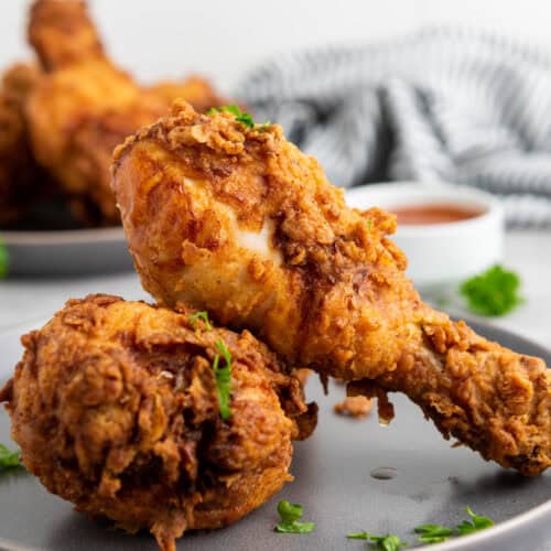 Crispy, golden Buttermilk Fried Chicken.