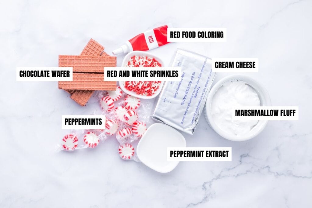 Peppermint Fluff Ingredients.