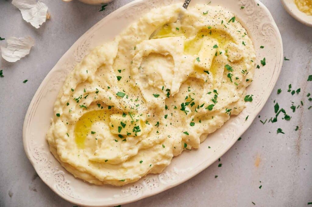 Southern-style mashed potatoes.