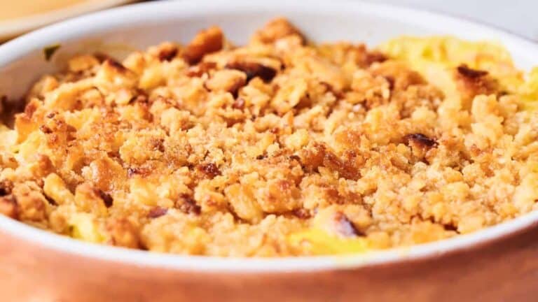 Crack Chicken Casserole on a bowl.